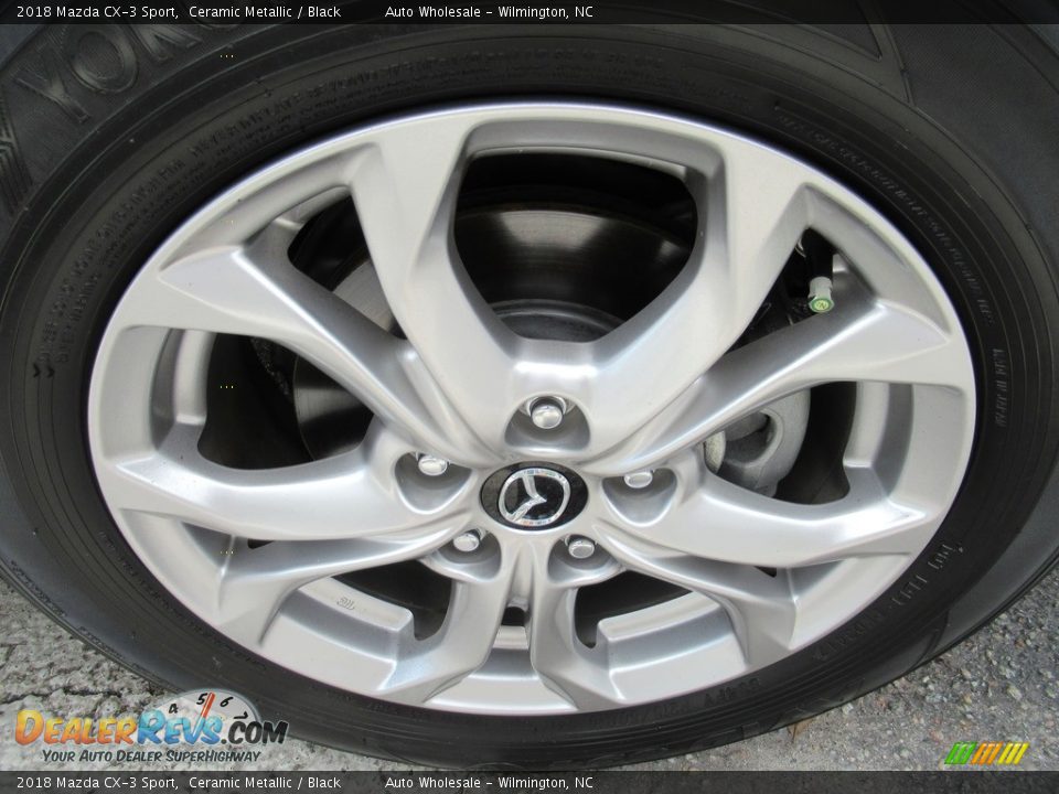 2018 Mazda CX-3 Sport Ceramic Metallic / Black Photo #7