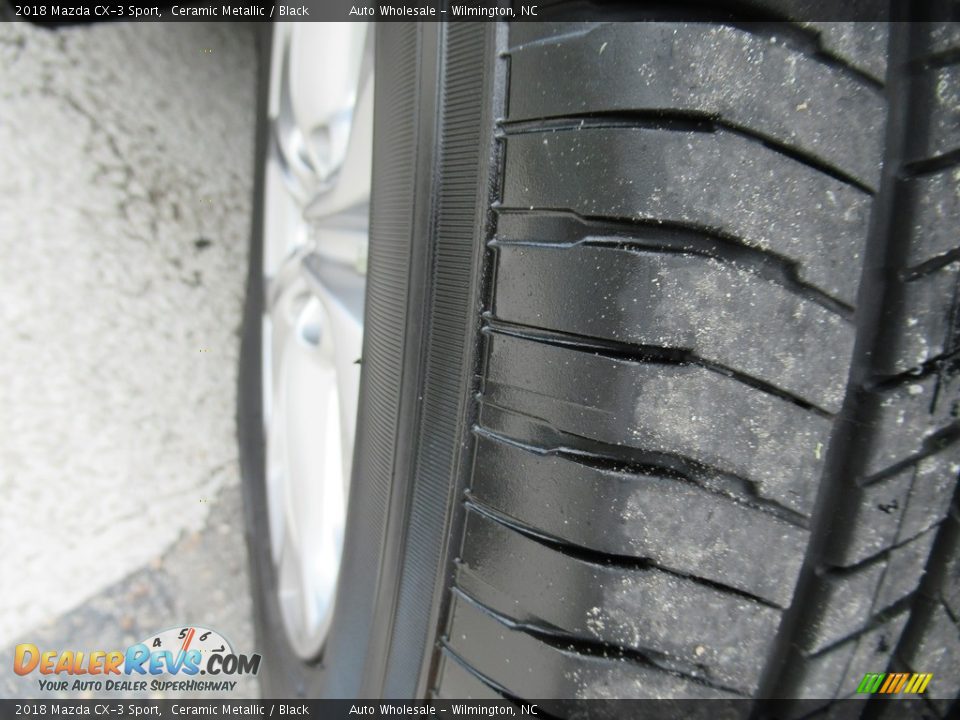 2018 Mazda CX-3 Sport Ceramic Metallic / Black Photo #8