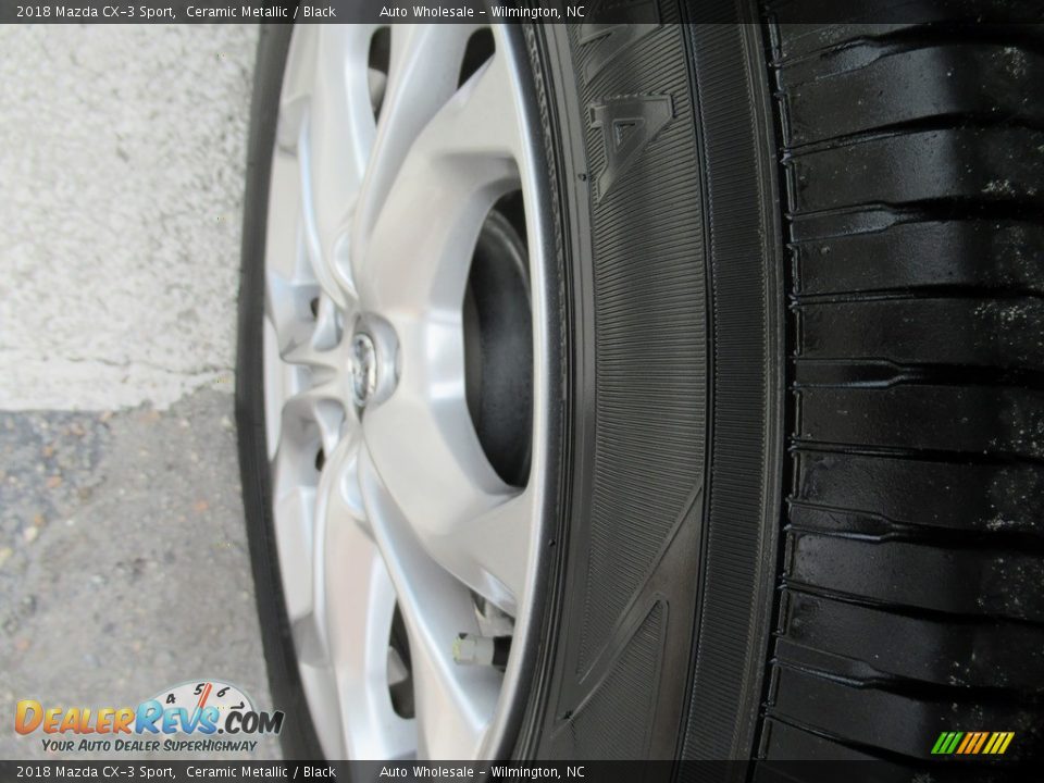 2018 Mazda CX-3 Sport Ceramic Metallic / Black Photo #10