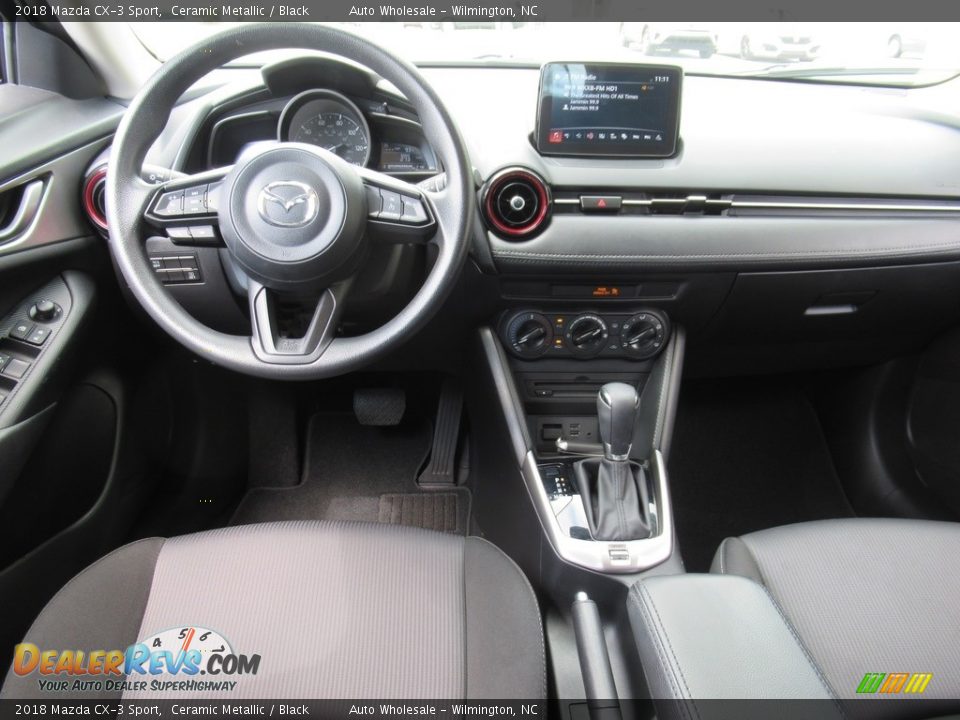Black Interior - 2018 Mazda CX-3 Sport Photo #15