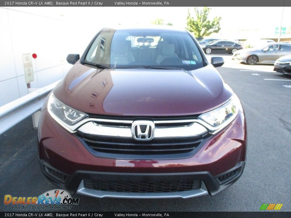 2017 Honda CR-V LX AWD Basque Red Pearl II / Gray Photo #8