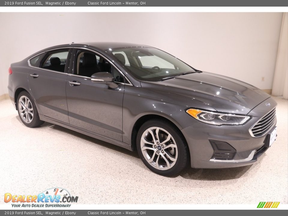 2019 Ford Fusion SEL Magnetic / Ebony Photo #1