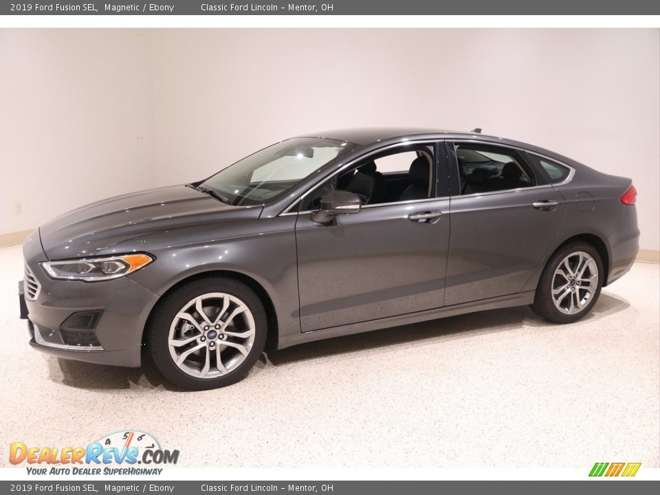 2019 Ford Fusion SEL Magnetic / Ebony Photo #3