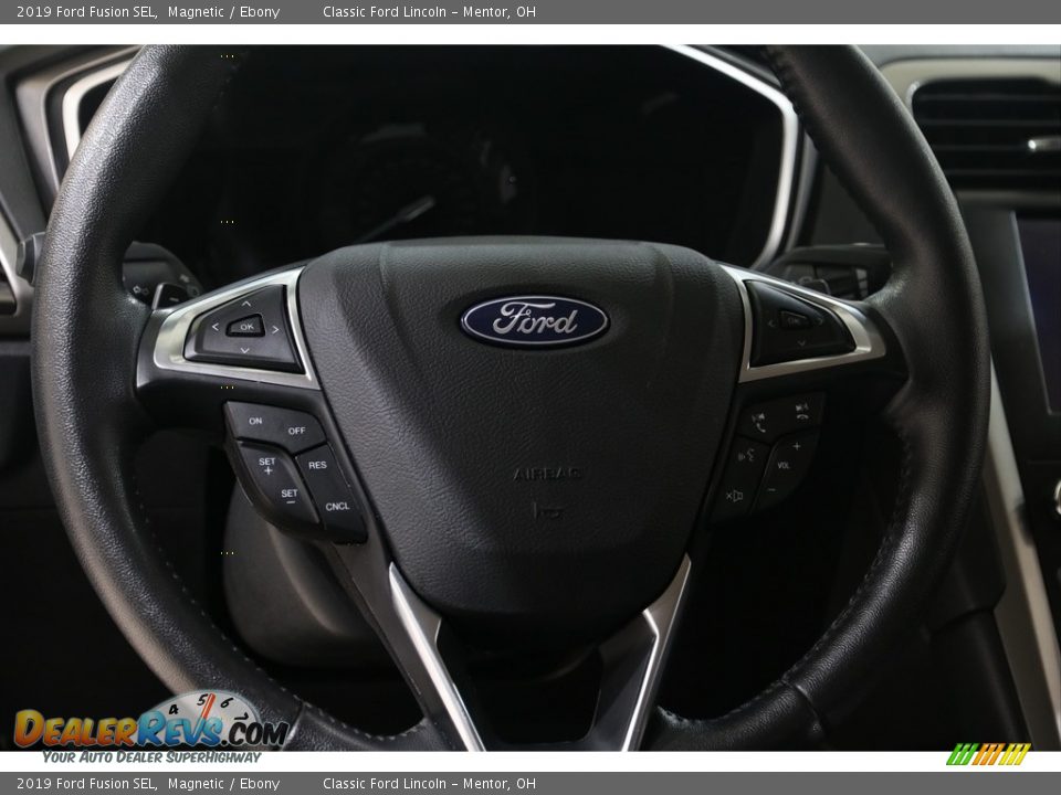2019 Ford Fusion SEL Magnetic / Ebony Photo #7