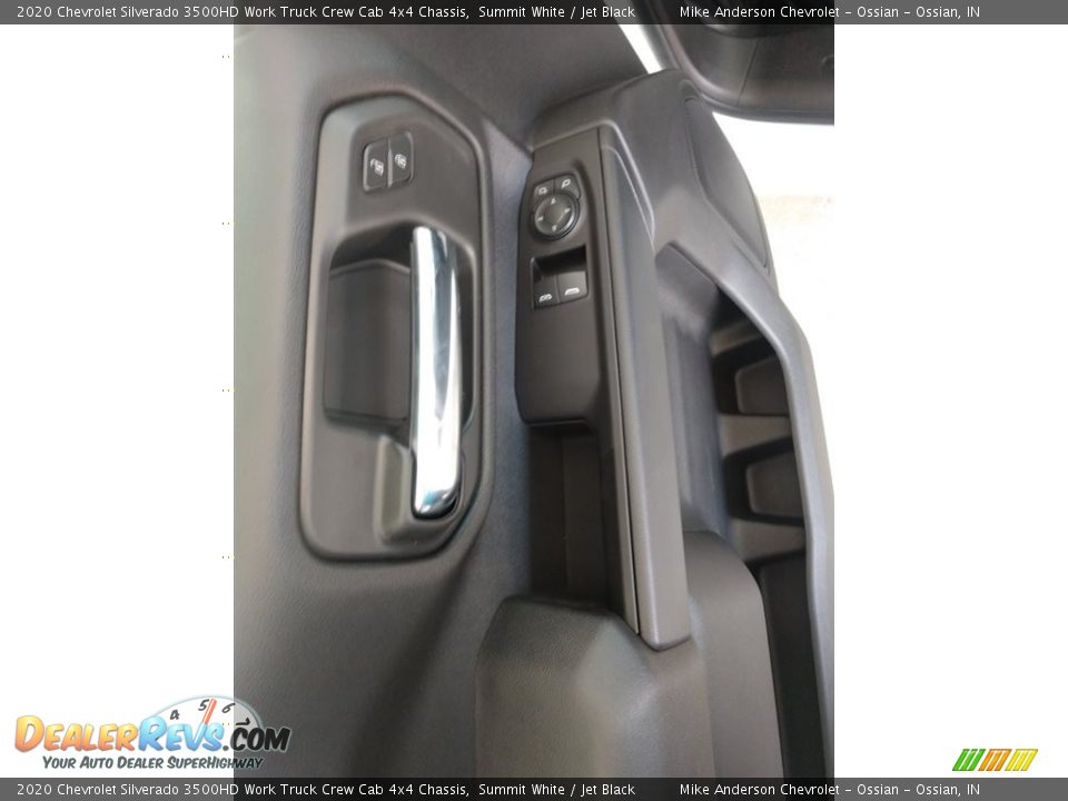 2020 Chevrolet Silverado 3500HD Work Truck Crew Cab 4x4 Chassis Summit White / Jet Black Photo #12