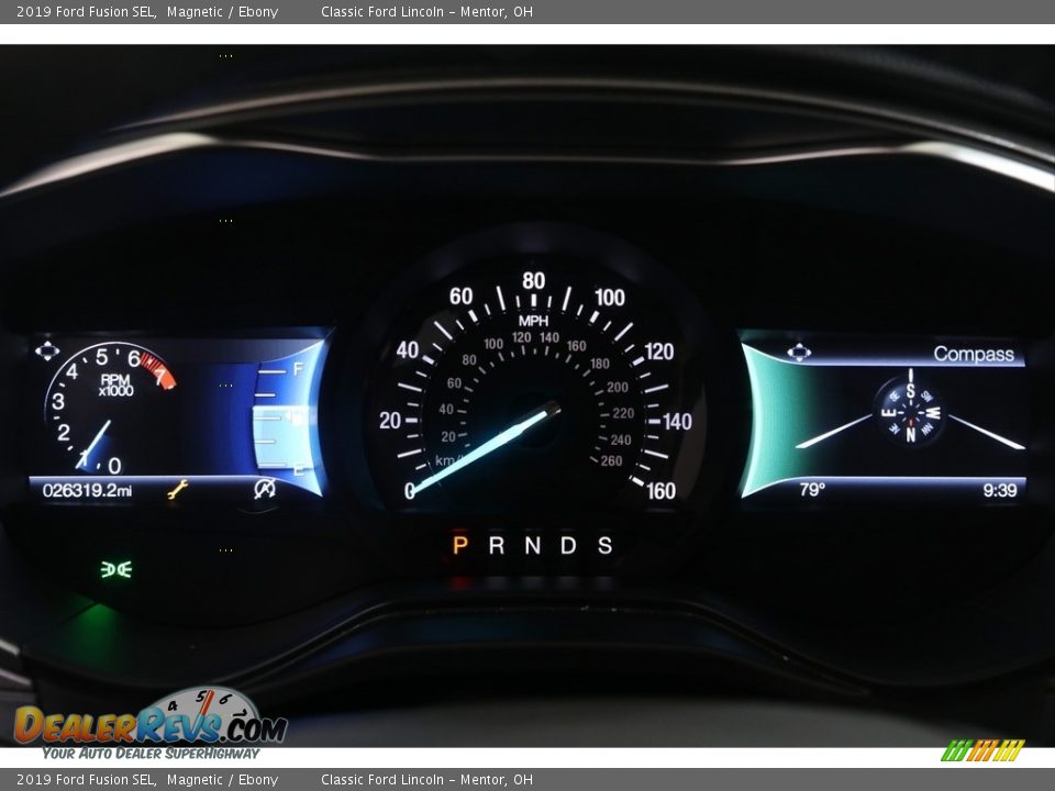 2019 Ford Fusion SEL Magnetic / Ebony Photo #8