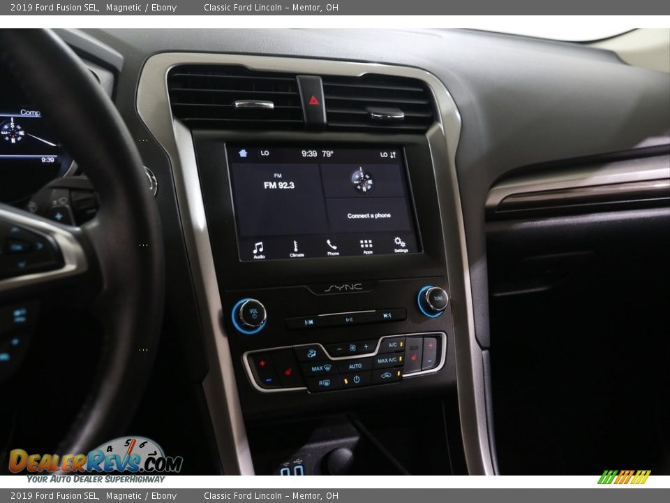 2019 Ford Fusion SEL Magnetic / Ebony Photo #9