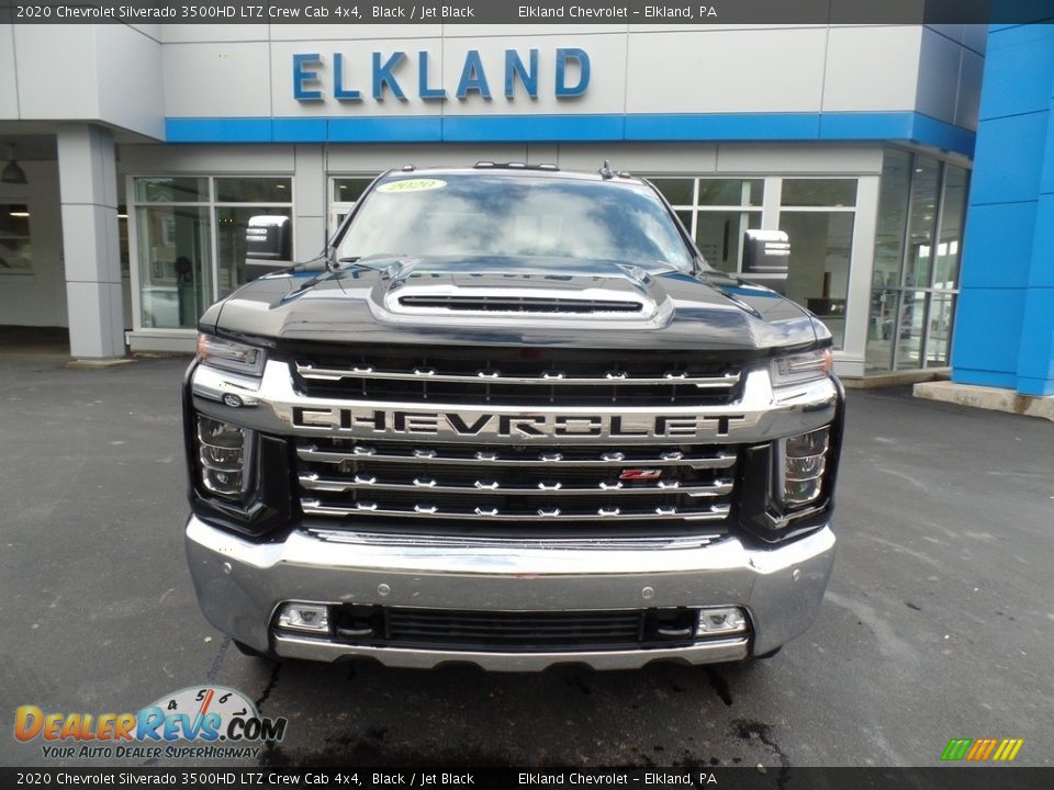 2020 Chevrolet Silverado 3500HD LTZ Crew Cab 4x4 Black / Jet Black Photo #3