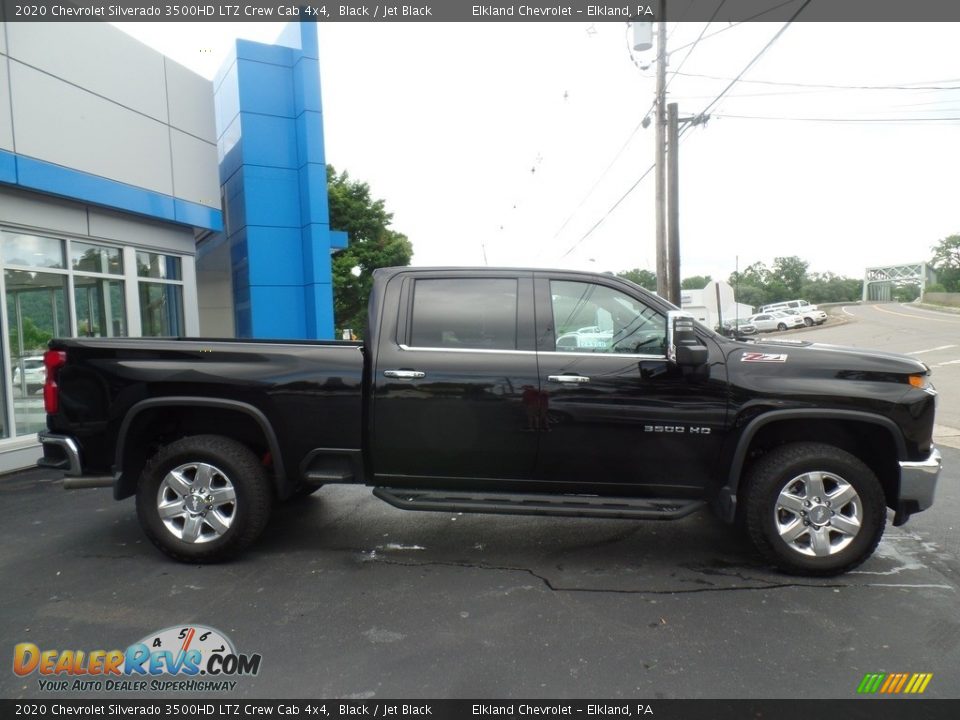 2020 Chevrolet Silverado 3500HD LTZ Crew Cab 4x4 Black / Jet Black Photo #6