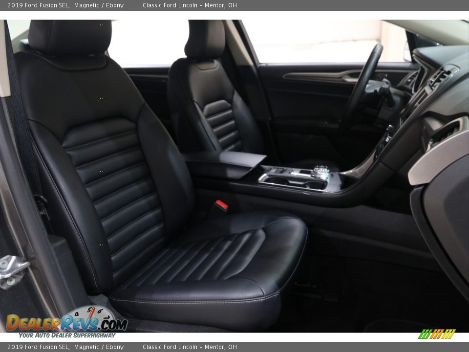 2019 Ford Fusion SEL Magnetic / Ebony Photo #14