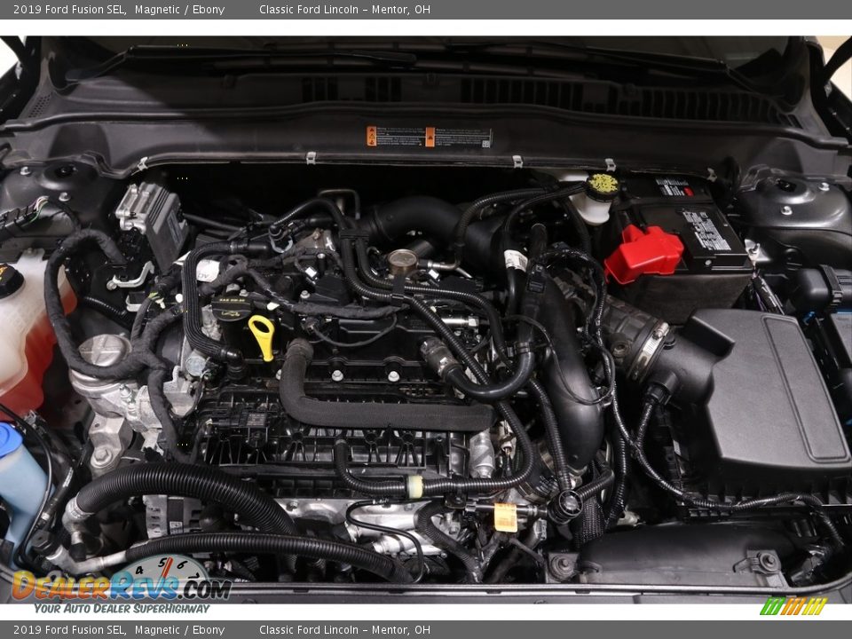 2019 Ford Fusion SEL Magnetic / Ebony Photo #18