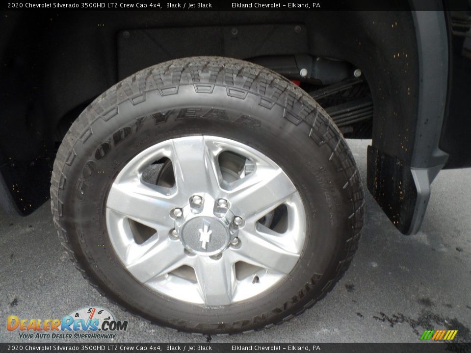 2020 Chevrolet Silverado 3500HD LTZ Crew Cab 4x4 Black / Jet Black Photo #11