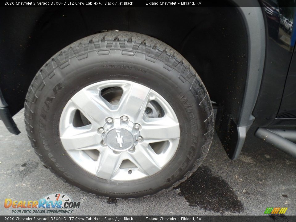 2020 Chevrolet Silverado 3500HD LTZ Crew Cab 4x4 Black / Jet Black Photo #12