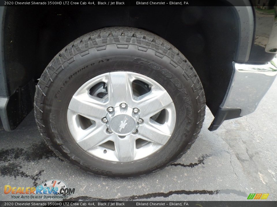 2020 Chevrolet Silverado 3500HD LTZ Crew Cab 4x4 Black / Jet Black Photo #13