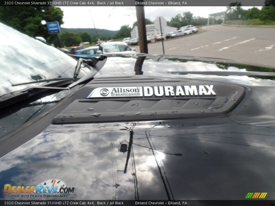 2020 Chevrolet Silverado 3500HD LTZ Crew Cab 4x4 Black / Jet Black Photo #19
