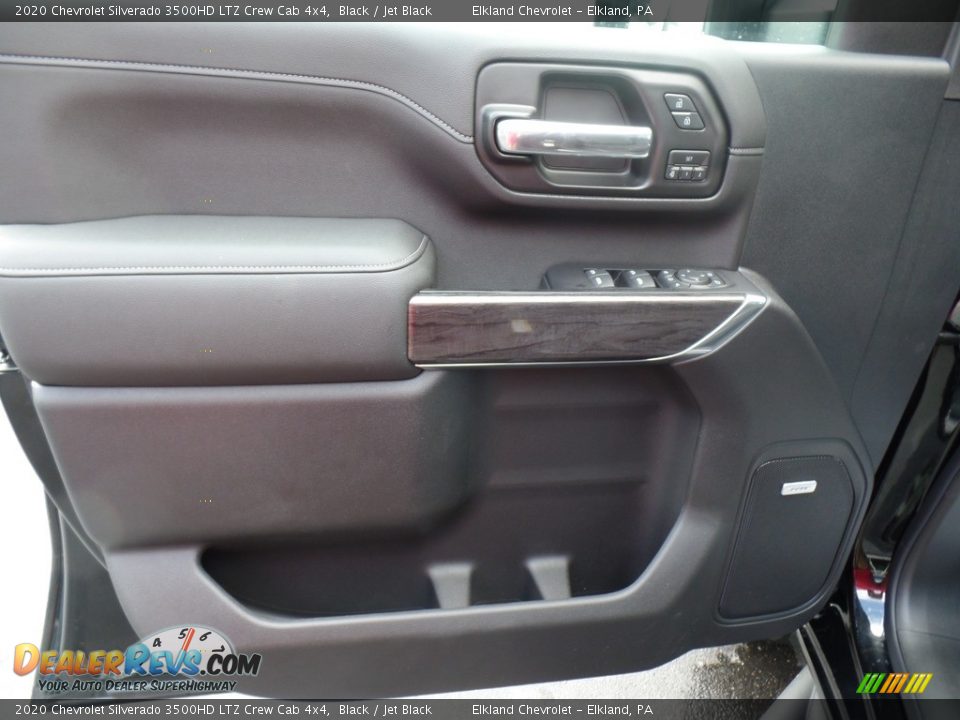 2020 Chevrolet Silverado 3500HD LTZ Crew Cab 4x4 Black / Jet Black Photo #21