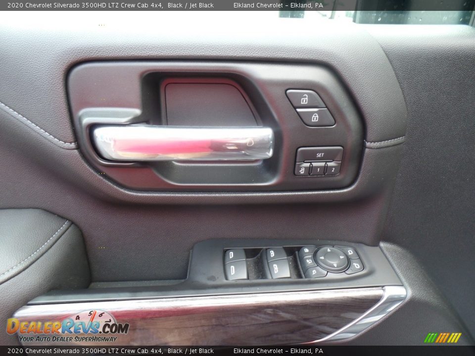 2020 Chevrolet Silverado 3500HD LTZ Crew Cab 4x4 Black / Jet Black Photo #22