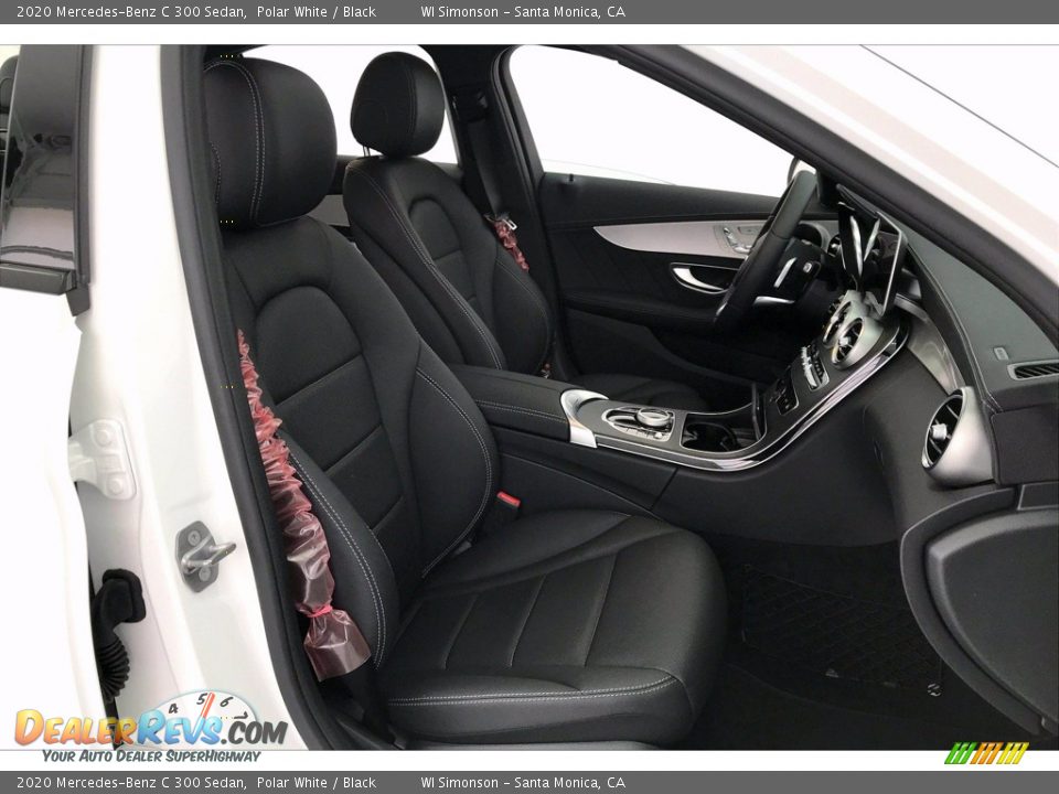 2020 Mercedes-Benz C 300 Sedan Polar White / Black Photo #5