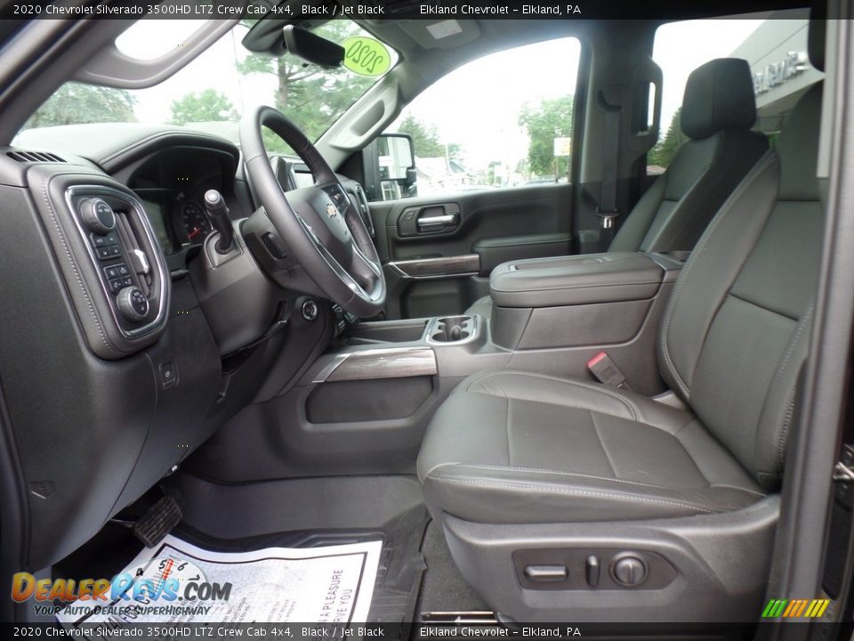 2020 Chevrolet Silverado 3500HD LTZ Crew Cab 4x4 Black / Jet Black Photo #24
