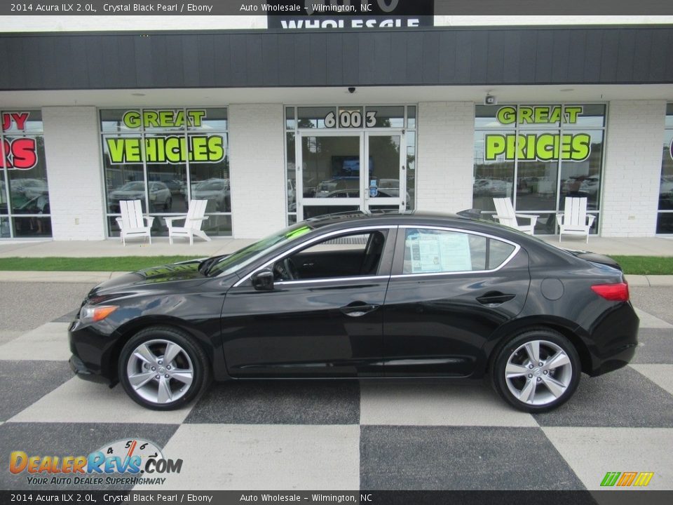 2014 Acura ILX 2.0L Crystal Black Pearl / Ebony Photo #1