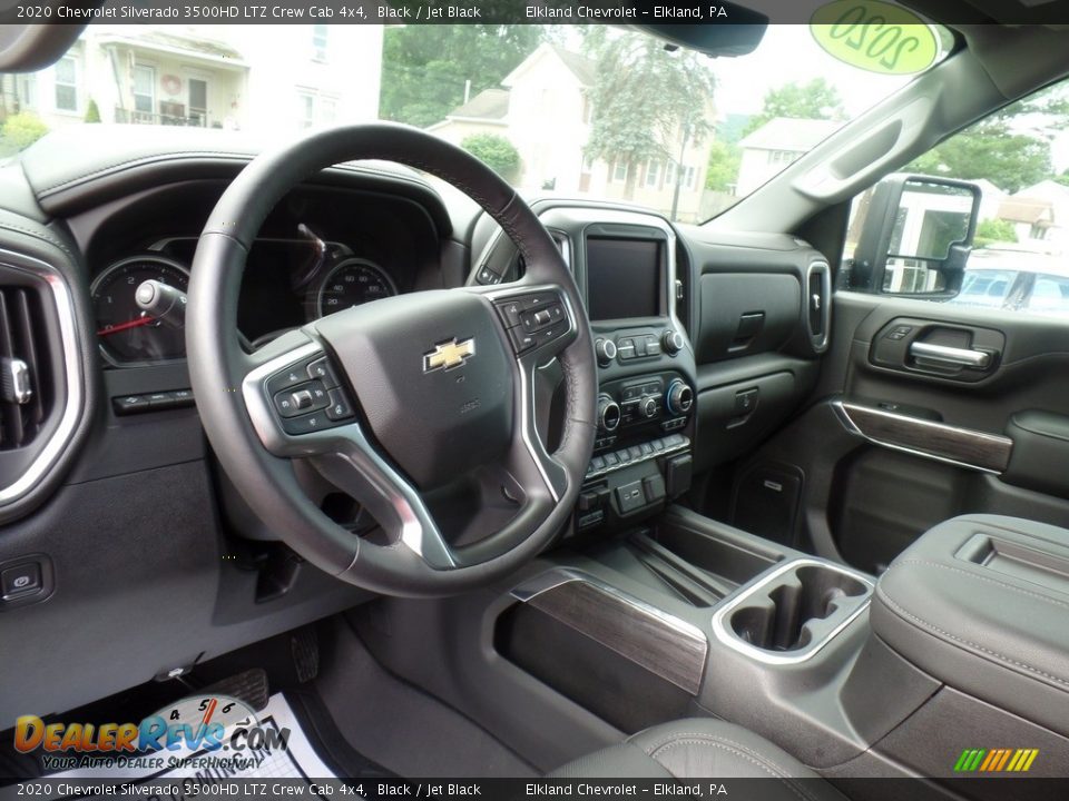 2020 Chevrolet Silverado 3500HD LTZ Crew Cab 4x4 Black / Jet Black Photo #25