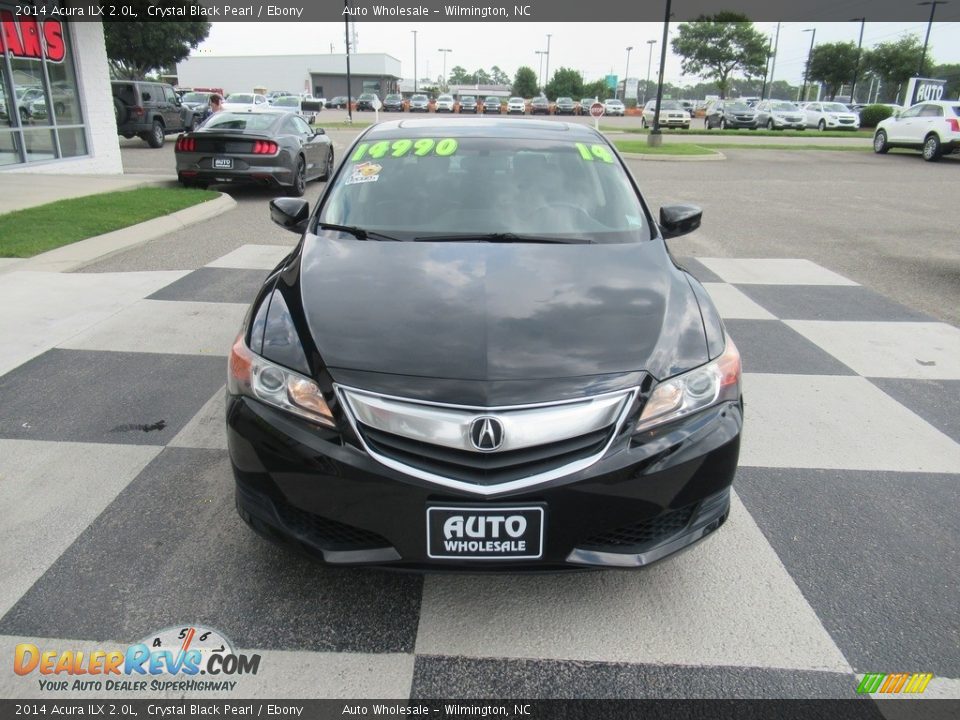 2014 Acura ILX 2.0L Crystal Black Pearl / Ebony Photo #2