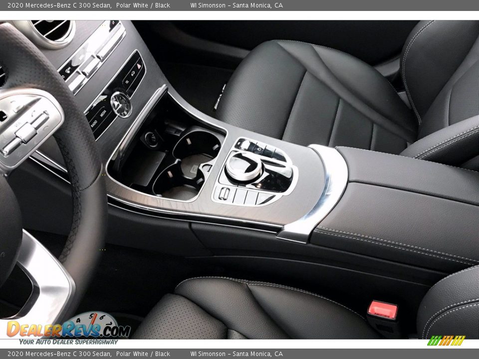 2020 Mercedes-Benz C 300 Sedan Polar White / Black Photo #7