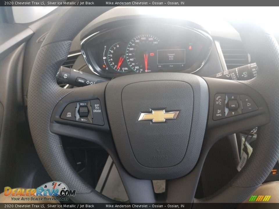 2020 Chevrolet Trax LS Silver Ice Metallic / Jet Black Photo #17