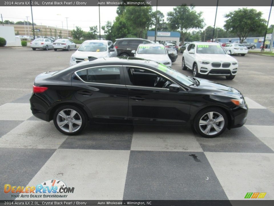 2014 Acura ILX 2.0L Crystal Black Pearl / Ebony Photo #3