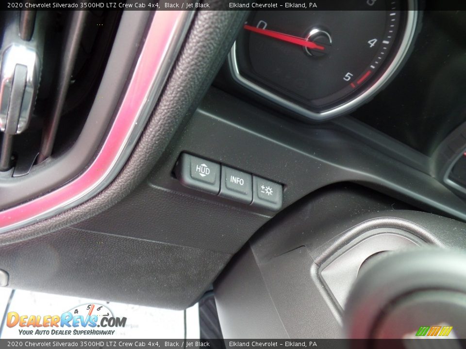 2020 Chevrolet Silverado 3500HD LTZ Crew Cab 4x4 Black / Jet Black Photo #29