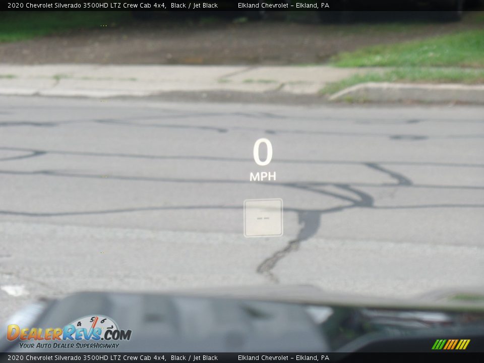 2020 Chevrolet Silverado 3500HD LTZ Crew Cab 4x4 Black / Jet Black Photo #32