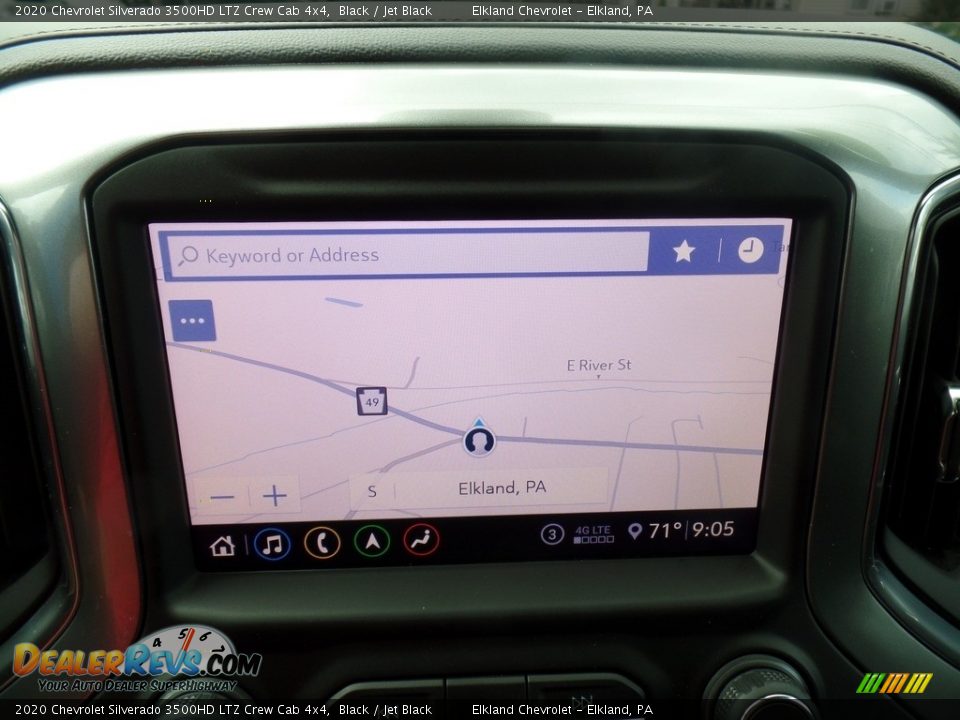 2020 Chevrolet Silverado 3500HD LTZ Crew Cab 4x4 Black / Jet Black Photo #36