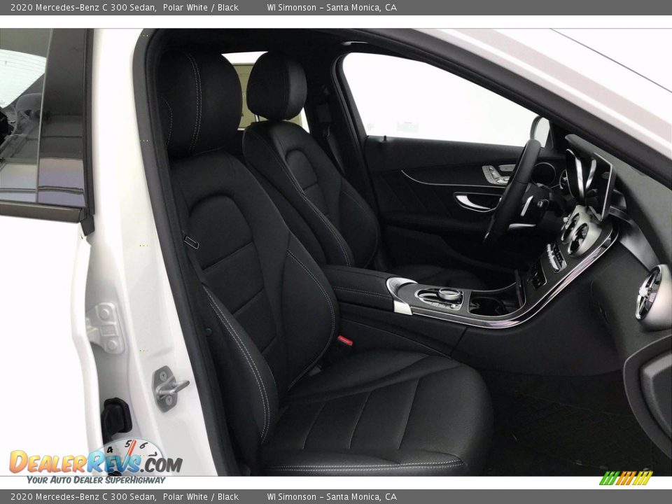 2020 Mercedes-Benz C 300 Sedan Polar White / Black Photo #5