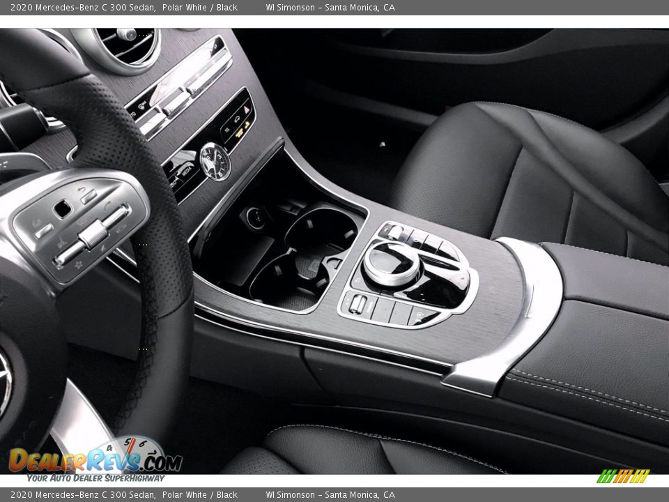 2020 Mercedes-Benz C 300 Sedan Polar White / Black Photo #7