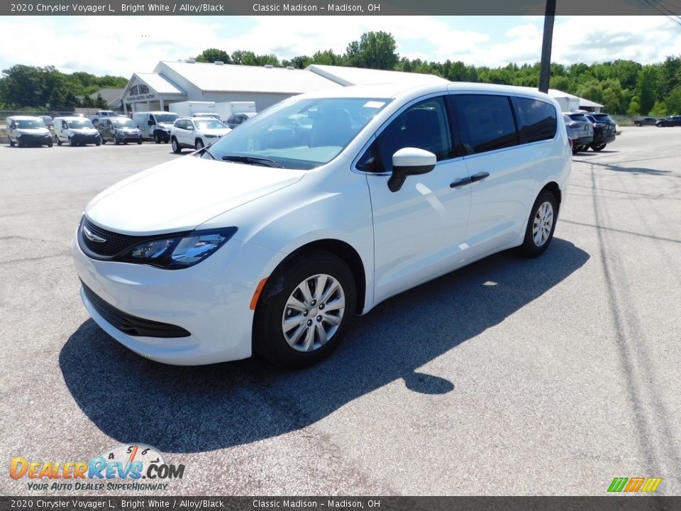 2020 Chrysler Voyager L Bright White / Alloy/Black Photo #2