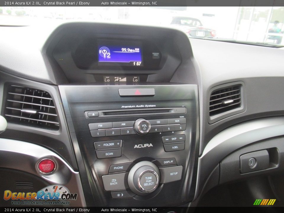 2014 Acura ILX 2.0L Crystal Black Pearl / Ebony Photo #17