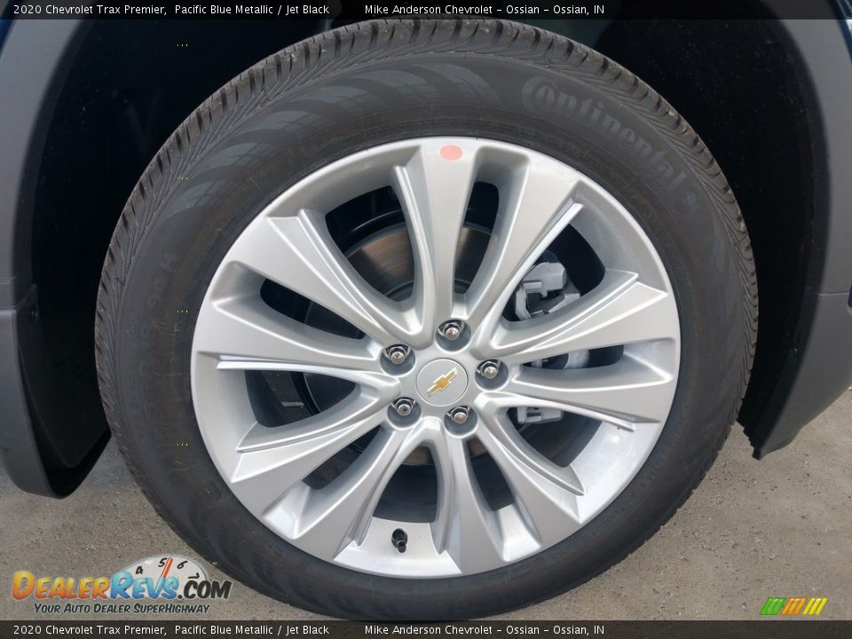 2020 Chevrolet Trax Premier Pacific Blue Metallic / Jet Black Photo #11