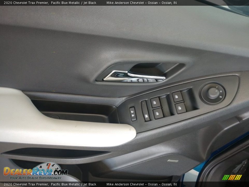 2020 Chevrolet Trax Premier Pacific Blue Metallic / Jet Black Photo #15