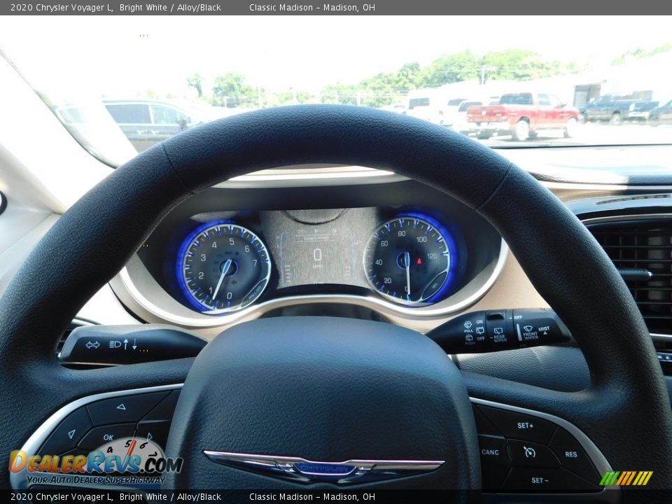 2020 Chrysler Voyager L Bright White / Alloy/Black Photo #11
