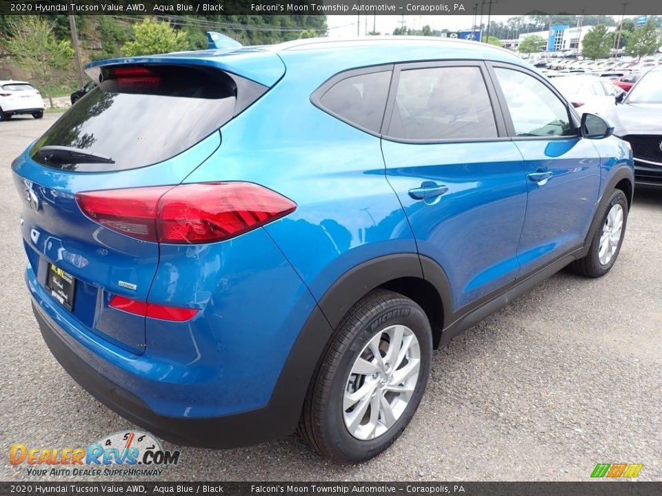2020 Hyundai Tucson Value AWD Aqua Blue / Black Photo #4
