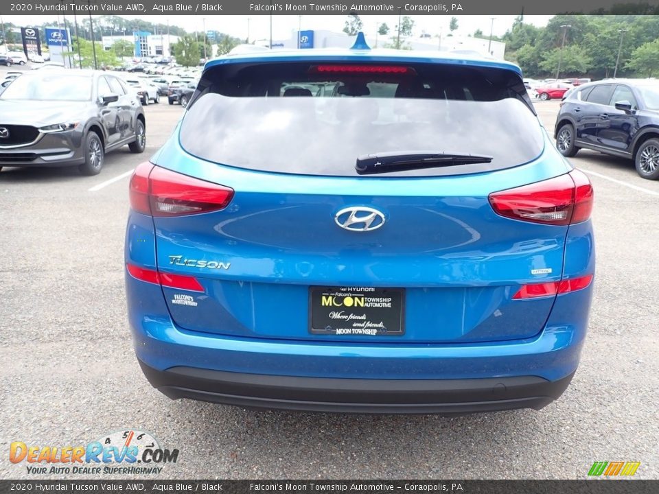 2020 Hyundai Tucson Value AWD Aqua Blue / Black Photo #5