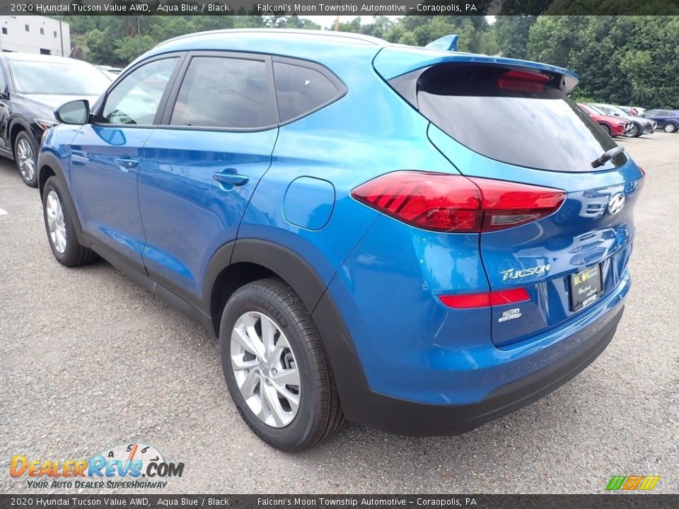 2020 Hyundai Tucson Value AWD Aqua Blue / Black Photo #6