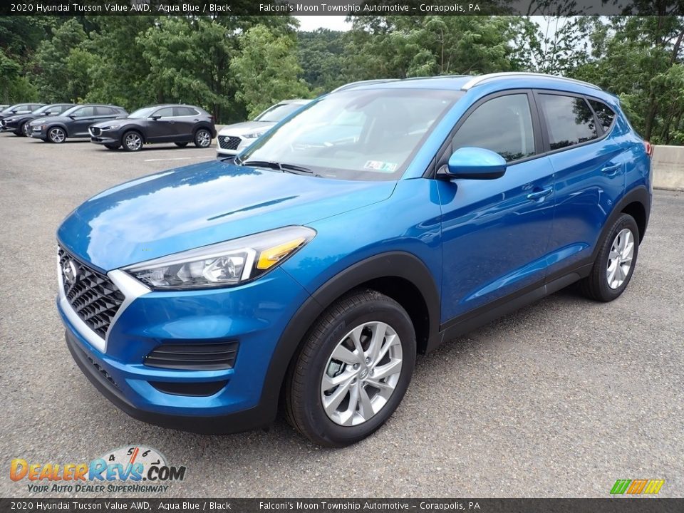 2020 Hyundai Tucson Value AWD Aqua Blue / Black Photo #7