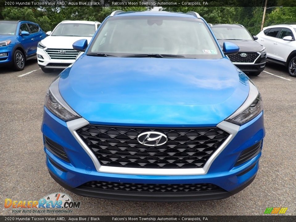 2020 Hyundai Tucson Value AWD Aqua Blue / Black Photo #8