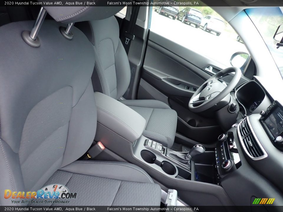 2020 Hyundai Tucson Value AWD Aqua Blue / Black Photo #9