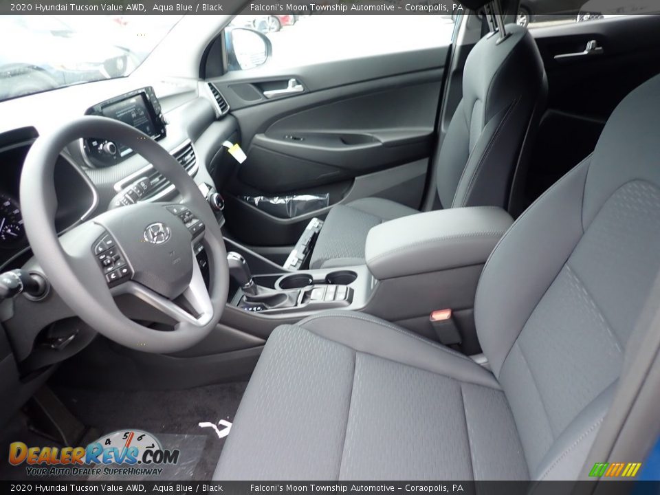 2020 Hyundai Tucson Value AWD Aqua Blue / Black Photo #12