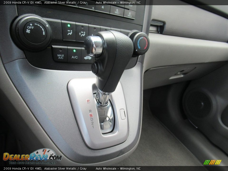 2009 Honda CR-V EX 4WD Alabaster Silver Metallic / Gray Photo #18