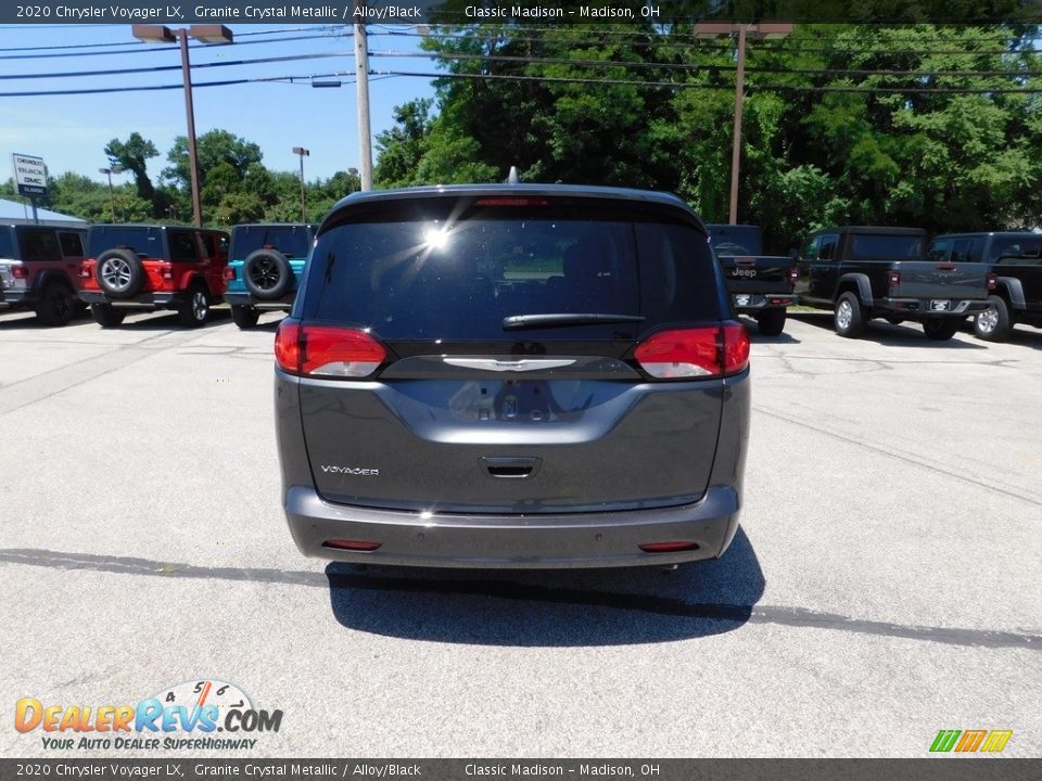 2020 Chrysler Voyager LX Granite Crystal Metallic / Alloy/Black Photo #6