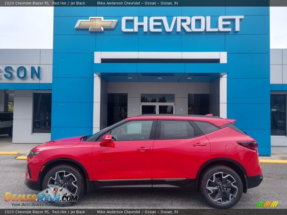 Red Hot 2020 Chevrolet Blazer RS Photo #1