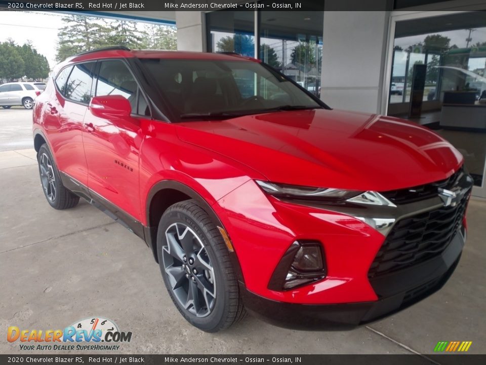 2020 Chevrolet Blazer RS Red Hot / Jet Black Photo #2